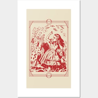 Alice In Wonderland Tarot Card Posters and Art